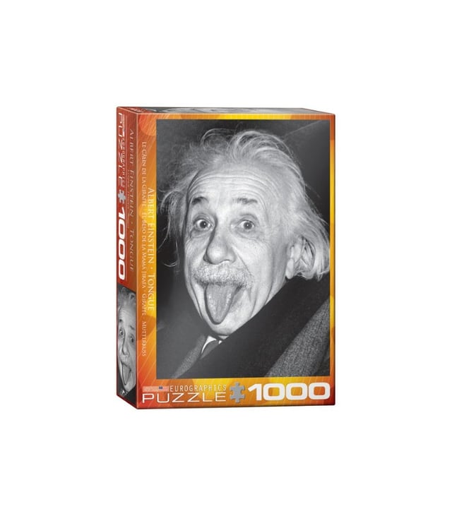 EuroGraphics Einstein – Tongue 1000-Piece Puzzle