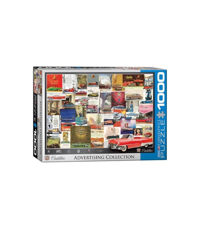 EuroGraphics Cadillac Advertising Collection 1000-Piece Puzzle