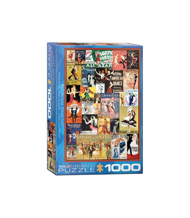 EuroGraphics Ballroom Dancing 1000-Piece Puzzle