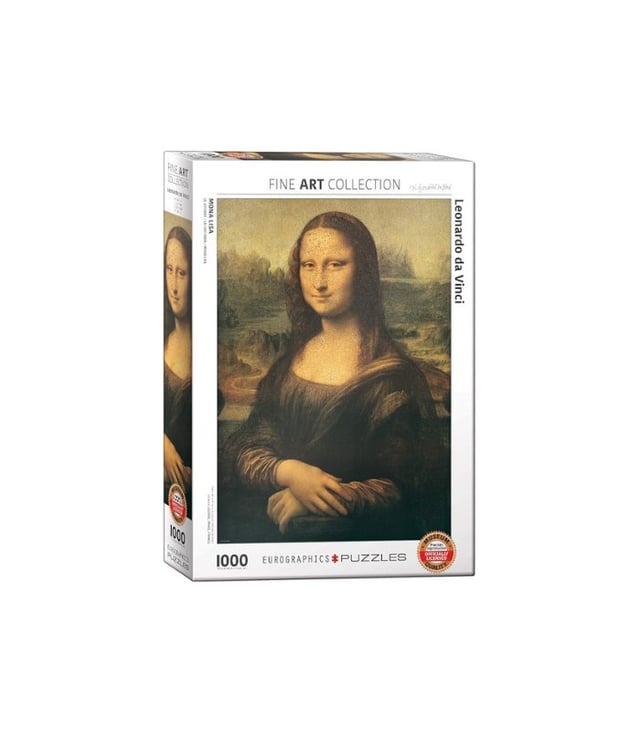 EuroGraphics Mona Lisa By Leonardo Da Vinci 1000 Pieces Puzzle