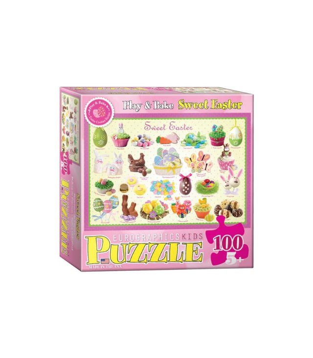 EuroGraphics Sweet Easter – Kids Sweets 100 Pieces Puzzle