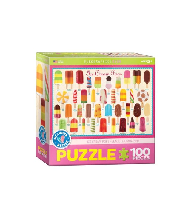 EuroGraphics Ice Cream Pops – Kids Sweets 100 Pieces Puzzle