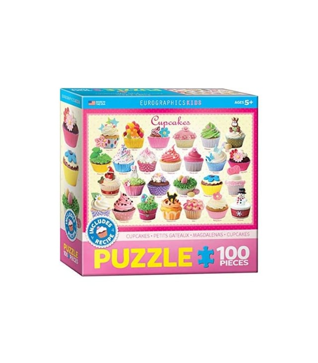 EuroGraphics Cupcakes – Kids Sweets 100 Pieces Puzzle