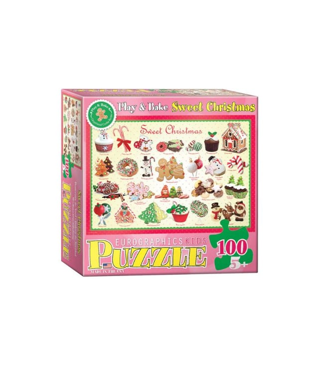 EuroGraphics Sweet Christmas – Kids Sweets 100 Pieces Puzzle