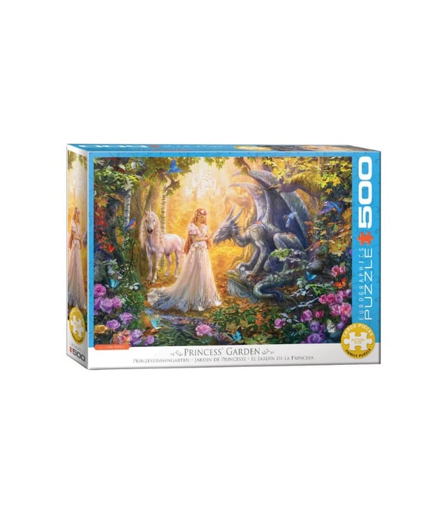EuroGraphics Princess’ Garden 500-Piece Puzzle