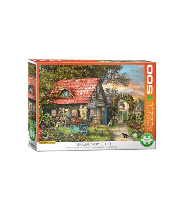 EuroGraphics The Country Shed 500-Piece Puzzle