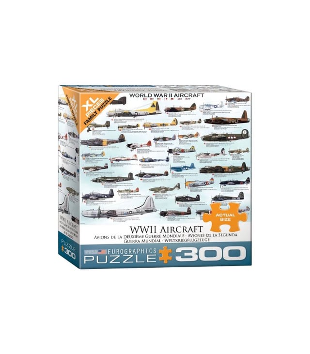 EuroGraphics WWII Airplanes 300-Piece Puzzle