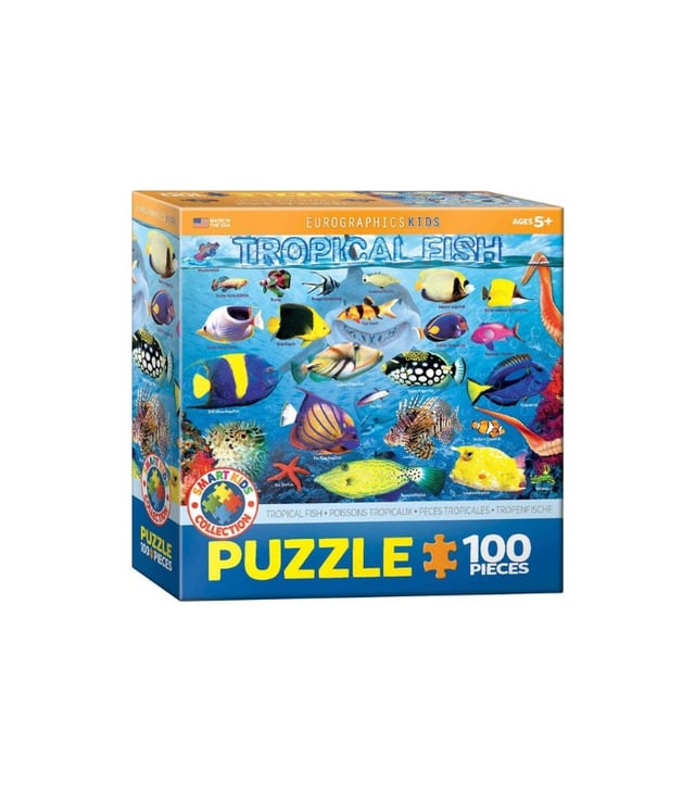 EuroGraphics Tropical Fish 100 Pieces Puzzle