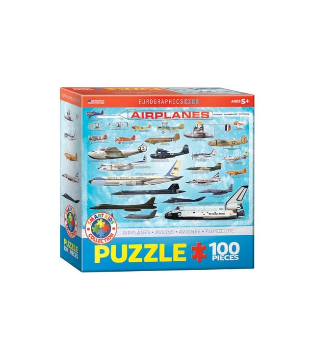 EuroGraphics Airplanes 100 Pieces Puzzle