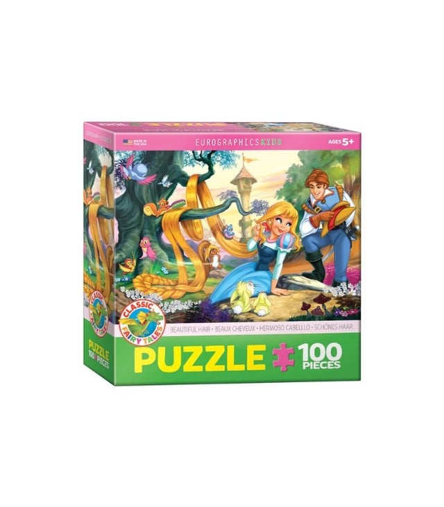 EuroGraphics Beautiful Hair 100 Pieces Puzzle