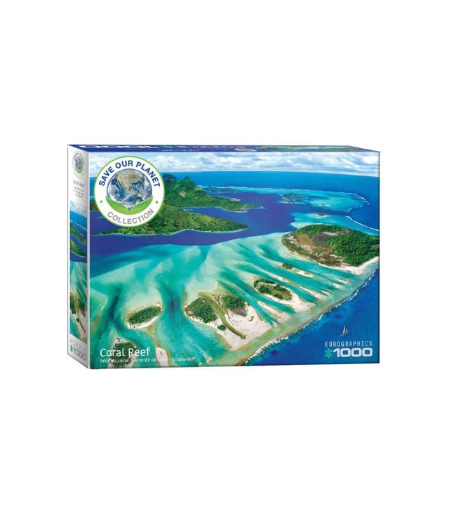 EuroGraphics Coral Reef – Save Our Planet 1000 Pieces Puzzle