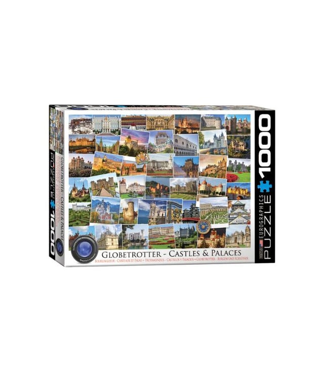 EuroGraphics Castles & Palaces – Globetrotter 1000 Pieces Puzzle
