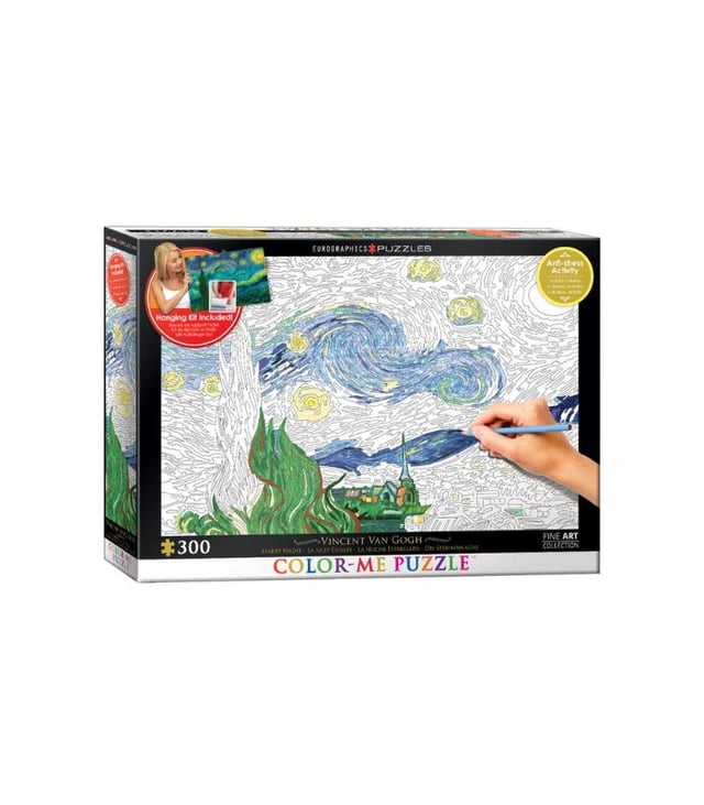 EuroGraphics Starry Night by Vincent van Gogh 300-Piece Puzzle