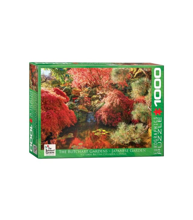 EuroGraphics The Butchart Gardens Japanese Garden 1000 Pieces Puzzle