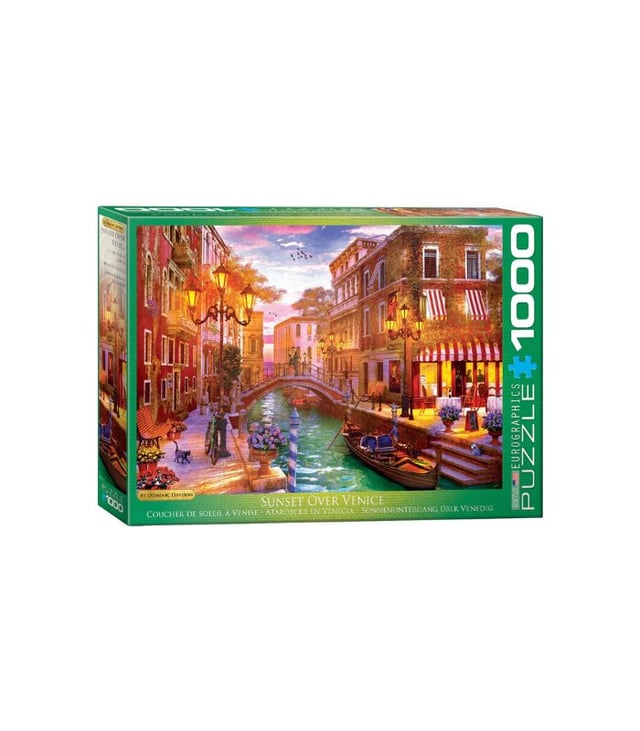 EuroGraphics Sunset Over Venice 1000 Pieces Puzzle