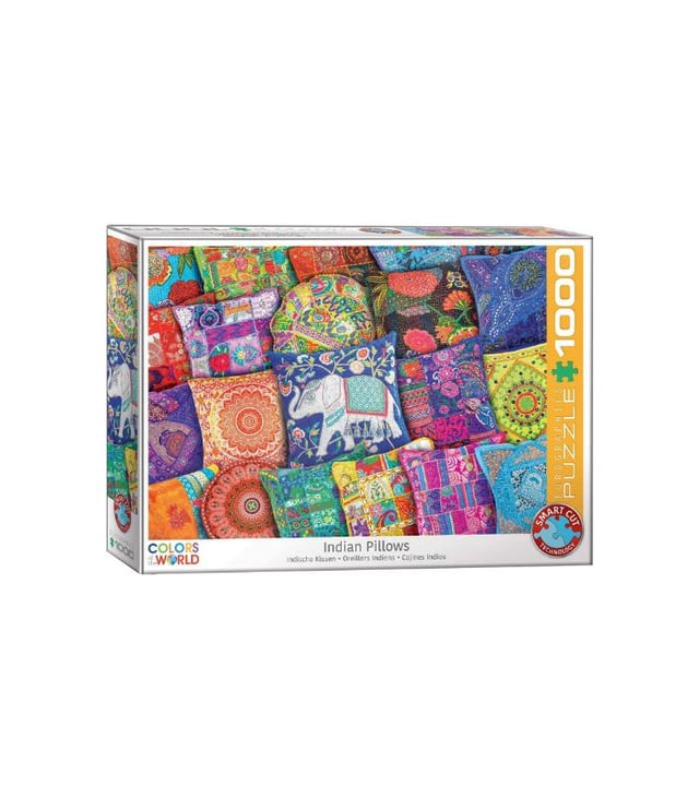 EuroGraphics Indian Pillows 1000 Pieces Puzzle