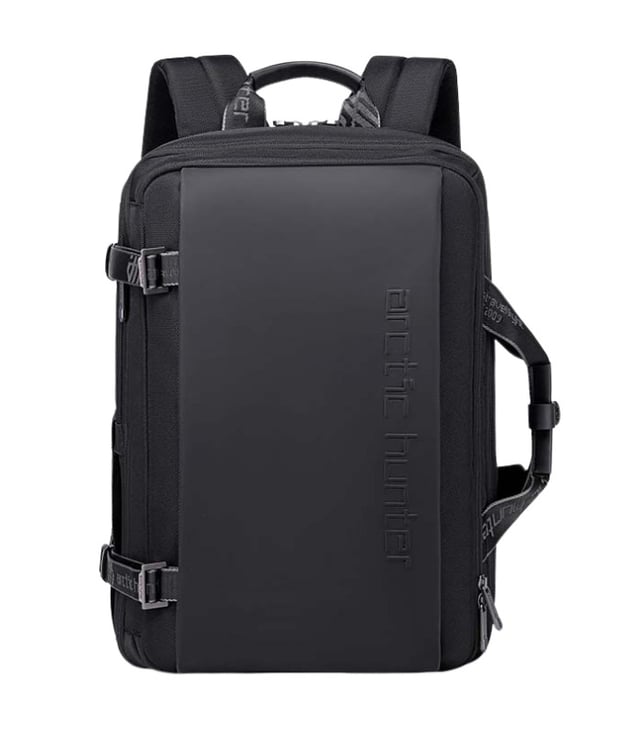 Arctic Hunter Travel Backpack – Convertible Top-Loader, 17-Inch Expandable Messenger Bag, Water-Repellent, TSA-Friendly, Unisex, Model B00540