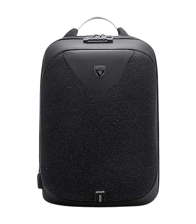 Arctic Hunter Semi-Hard Travel Backpack, Durable Polyester 23L Backpack with USB Port and TSA Lock, Model B00208