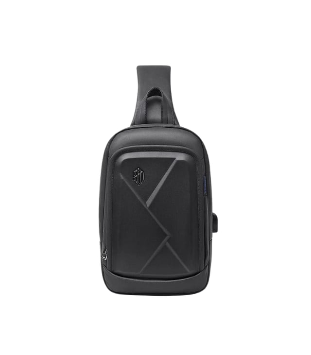 Arctic Hunter Water-Resistant Anti-Theft Cross-Body Sling Bag, USB Port, Unisex Travel & Business Shoulder Bag, Model XB00080
