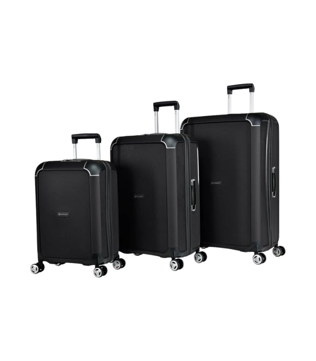 Eminent 3-Piece Hard-Shell PP Luggage Set, Unisex, Model B0002-3