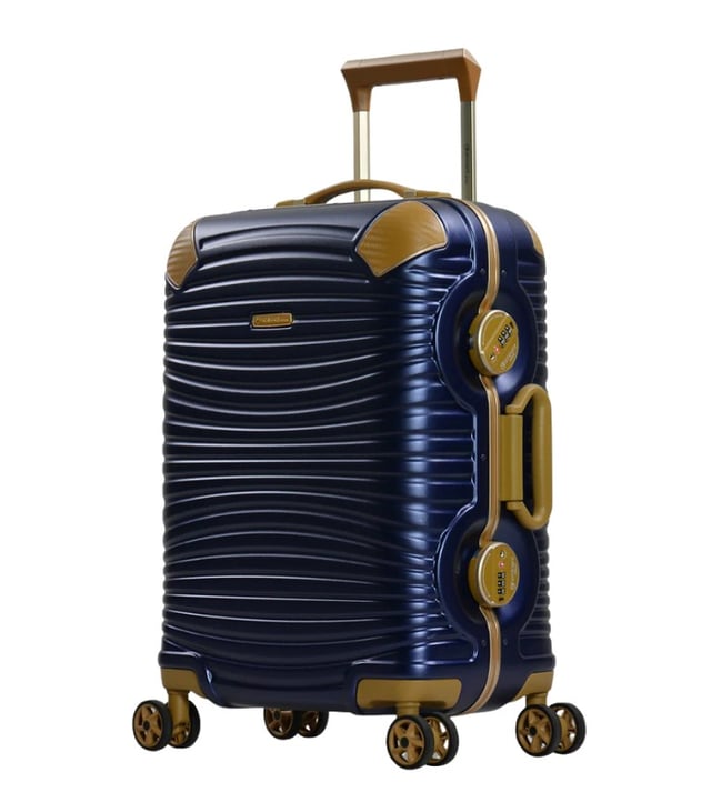 Eminent Hard Trolley Luggage, 28-Inch Large-Size Spinner Suitcase for Travel, Unisex Checked Bag, Model E9R1-28