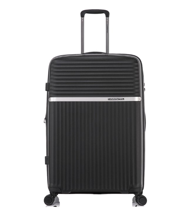 CabinPro Checked PP Luggage, Hard-Shell, Expandable, Water-Resistant, Quiet 360° Spinner Wheels, Unisex, Model CP002-28