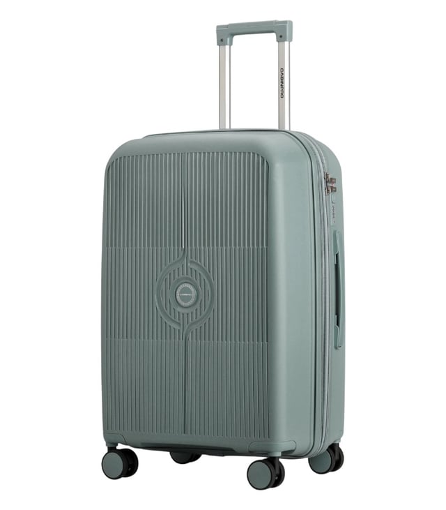 CabinPro Lightweight PP Trolley Set, Expandable Hard-Shell with Double Zippers and 360° Spinner Wheels, Unisex, Model CP003