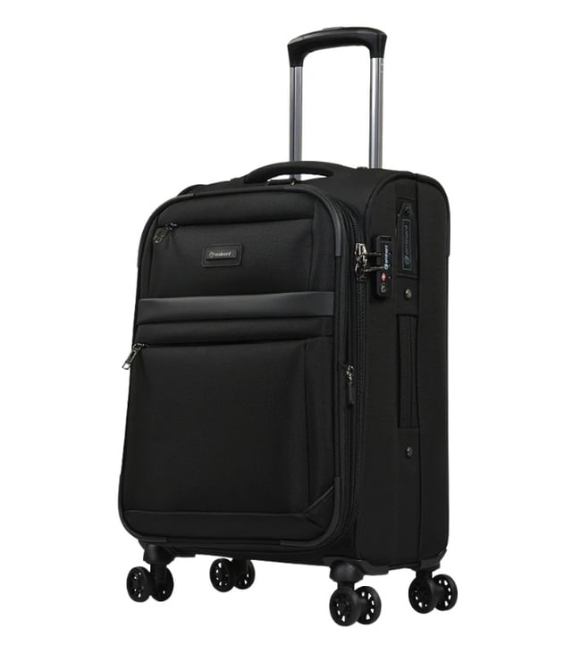 Eminent 25-Inch Checked Nylon Spinner Trolley, Water-Resistant, Unisex, Model S0550-25