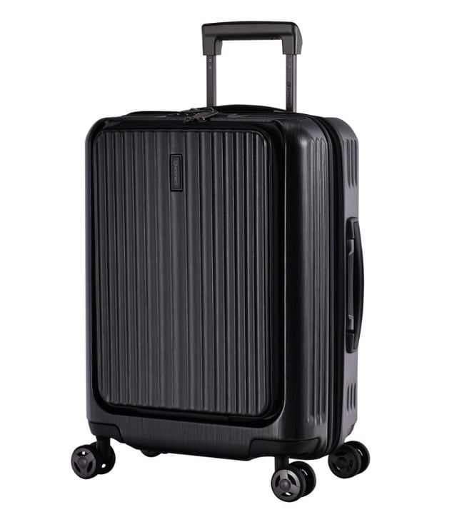 Eminent Alfred Hard-Shell Carry-On Luggage, Front-Loading, TSA-Compatible Lock, USB Port, Model KK50B