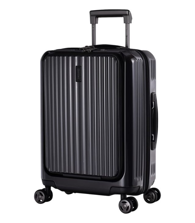 Eminent Alfred Hard-Shell Fashion Carryon Luggage Trolley, Front-Loading with TSA Lock and USB Port, Model KK50M-20