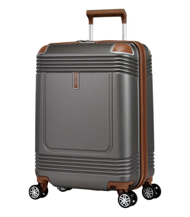 Eminent Makrolon Carry On Luggage Hard Case, TSA Lock, Quiet 360° Spinner Wheels, Water-Resistant Travel Trolley , Model KK10-20