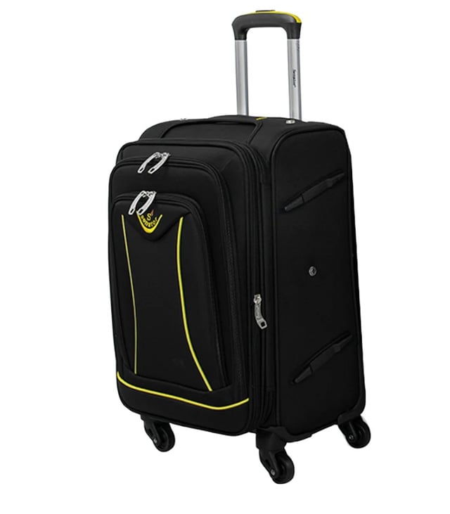 Senator 20-Inch Cabin Trolley, Compact Softside Luggage with 4 Spinner Wheels for Unisex Travel, Model LL032-20