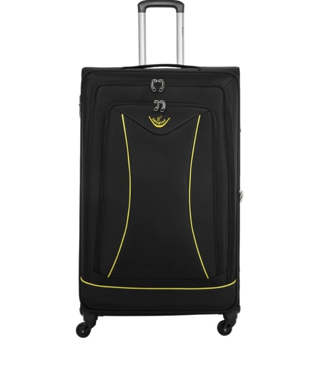 Senator 24-Inch Soft Spinner Trolley, Medium-Size Wheeled Luggage Case for Unisex Travel, Model LL032-24