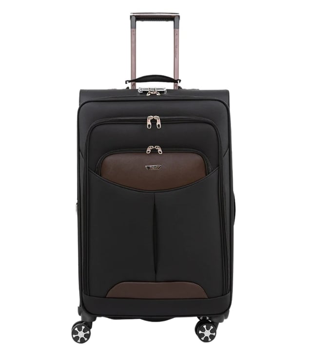 Senator 28-Inch Large Checked Trolley, Durable Lightweight Luggage with Spinner Wheels for Unisex Travel, Model  X08-28