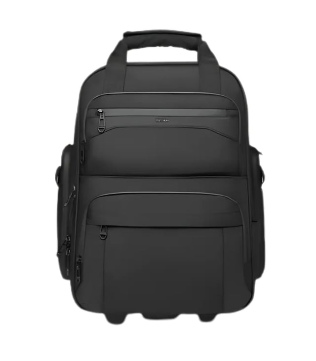 OZUKO 9699 18-Inch Underseat Carry-On Bag with Wheels – Premium Compact Trolley for Business Travel