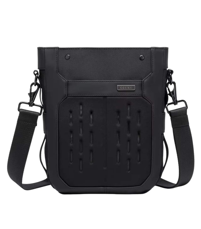 OZUKO 9783 Crossbody Sling Bag with Magnetic Closure and Water-Resistant Design for Urban Commute and Daily Use