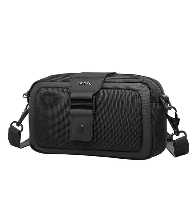 OZUKO 9829 Waterproof Sling Bag – Compact Crossbody with Magnetic Closure and Smart Storage
