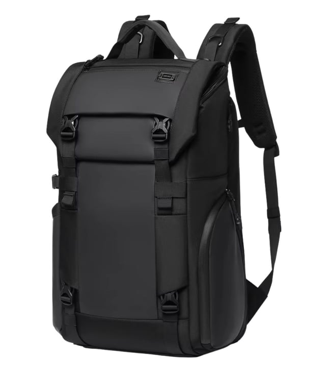 OZUKO 9866 Tactical Laptop Backpack with 29L Storage and Water-Repellent Design for Travel, Photography, and Outdoor Use
