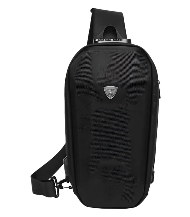 OZUKO 9321 Tactical Sling Bag – Compact, Durable & Anti-Stress Crossbody for Men