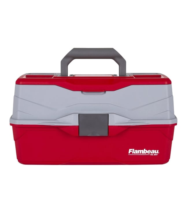 Flambeau Classic 3-Tray Tackle Box – 6383TB Fishing Organizer