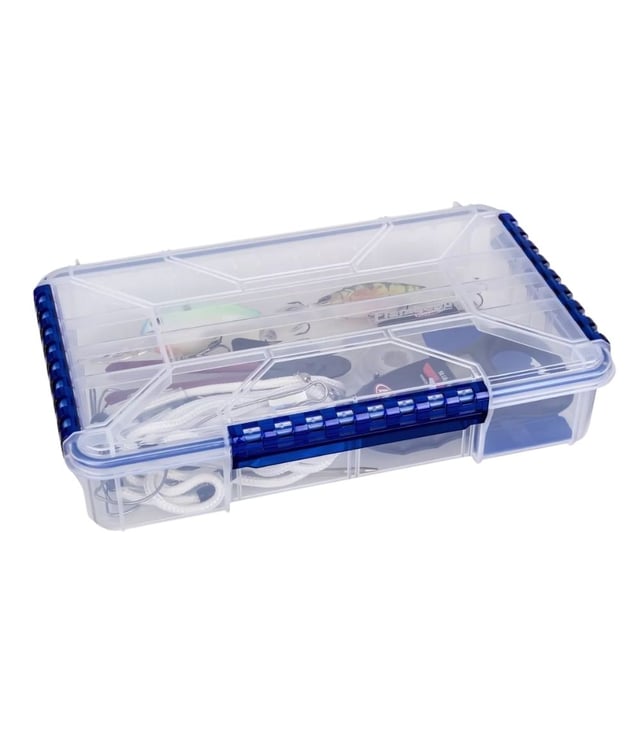 Flambeau WP5001 Ultimate Tuff Tainer – Double Deep Waterproof Bulk Core Tackle Box with Zerust Protection