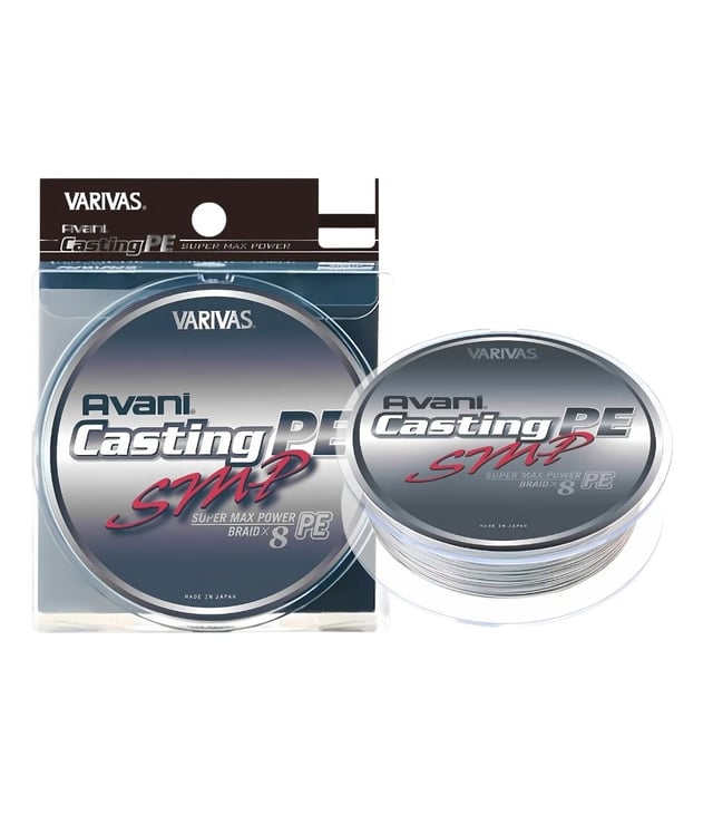 Varivas Avani Casting SMP PE – 8-Strand Braided Fishing Line