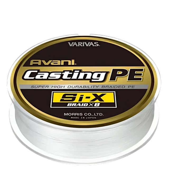 Varivas Avani Casting PE SiX – Premium 8 Strand Braided Fishing Line