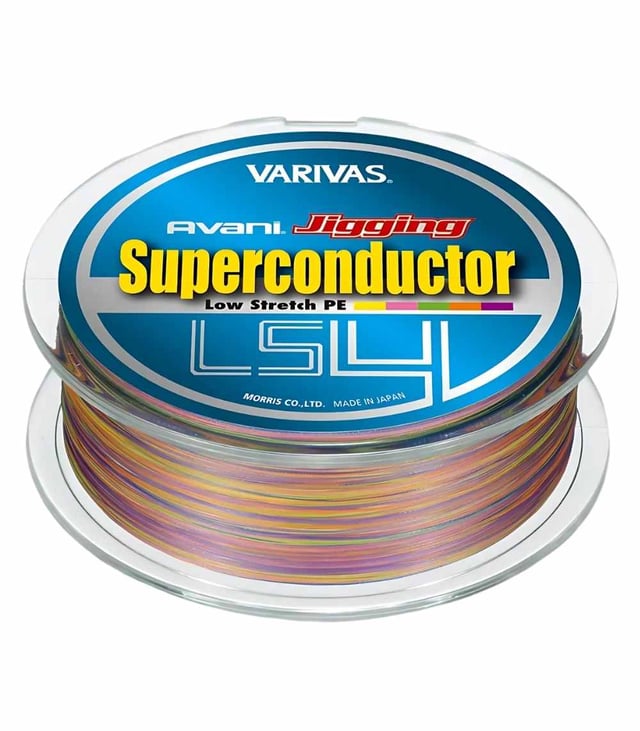 Varivas Avani Jigging Super Conductor LS4 PE – 600m 4 Strand Braided Line