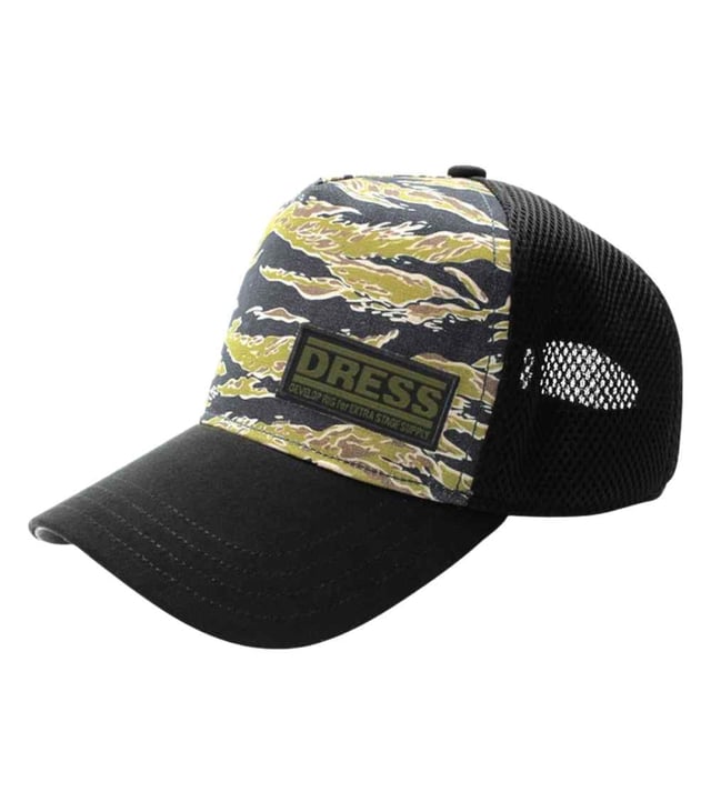 Dress Truck Cap Camouflage – Modern Mesh Cap with Embroidered Logo