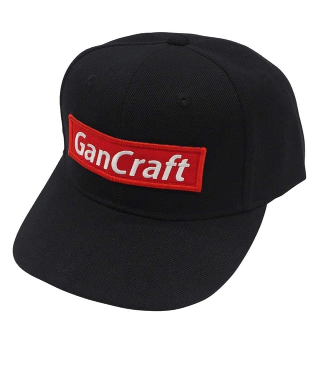 Gan Craft Box Logo Cap – Stylish Snapback Hat with Embroidered Logo