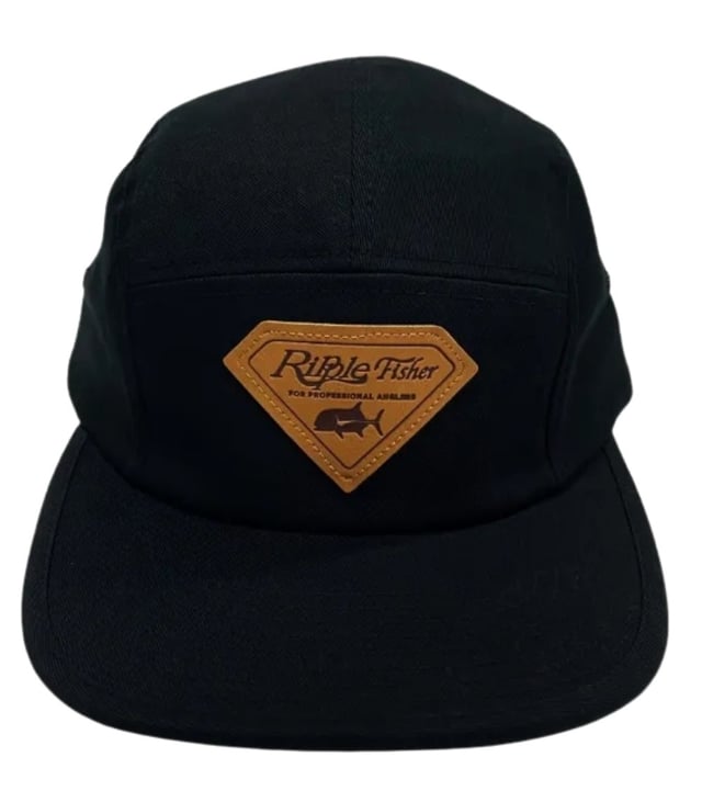 Ripple Fisher Jet Cap – Original Leather Patch Design