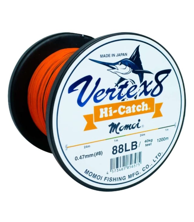 Momoi Hi-Catch Vertex8 PE Braided Line
