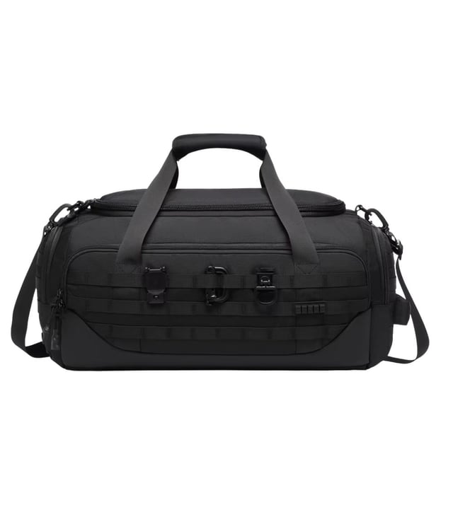 OZUKO 9880 Durable Oxford Gym and Travel Duffel Bag for Unisex – Large Capacity Waterproof Fitness Organizer with Shoe Compartment