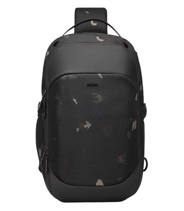 OZUKO 9731 Crossbody Chest Bag for Men – Waterproof, Minimalist Sling Bag for Hiking